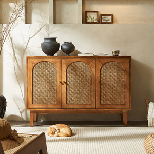 47.24 ''extensible moderne buffet armoire meubles en bois pour la maison salon salle à manger ou hôpital utiliser un design polyvalent - Product Image 1