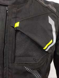 Veste de moto courte en textile de qualité professionnelle, fabricant de vêtements de moto orienté vers l'exportation OEM - Product Image 5