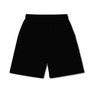 Pantalones cortos de gimnasio personalizables de alta calidad para hombre, estilo callejero, sólidos, ecológicos, transpirables, de secado rápido - Product Image 2