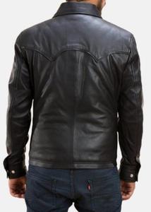 Comfortable Size Men's Leather Jackets Hot Sales <b>Factory</b> Made Personalized logo for Men's Leather Jackets - Product Image 2
