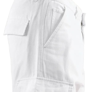 Pantalon cargo ample en coton de haute qualité avec logo personnalisé, coupe ample, style vintage, délavé, surdimensionné pour homme - Product Image 4