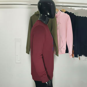 Suéter de Cuello Redondo de Punto Vintage para Otoño e Invierno, Mezcla de Poliéster y Algodón, Unisex, Corte Holgado, Ropa de Trabajo - Product Image 3