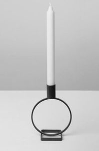 Bougeoir en aluminium abstrait pour maisons contemporaines - Product Image 3