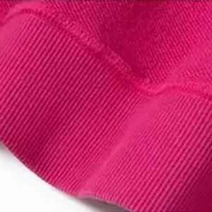 Sweat à capuche rose délavé à l'acide de style vintage Streetwear pull en coton lourd surdimensionné fabricant de sweat à capuche - Product Image 6