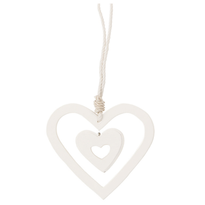 Pendentif mural en forme de cœur assorti Amicasa (1 pièce) avec un design complexe pour la décoration de la maison - Product Image 3