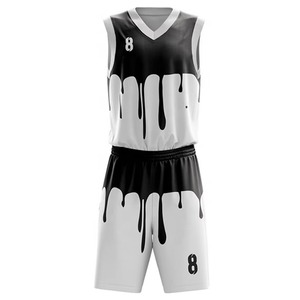 La mejor opción, uniforme de baloncesto personalizado, ropa transpirable de alta calidad, ropa de equipo de entrenamiento deportivo OEM más vendida, precio bajo - Product Image 1