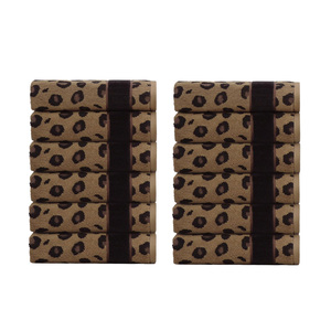 Serviettes de visage Jacquard de luxe en coton doux absorbant petites serviettes hôtel Spa Collection élégante salle de bain décorative Premium Jacquard - Product Image 1