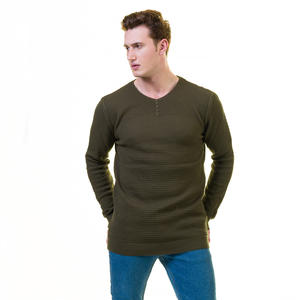 High Quality <b>Jumper</b> Custom Make Male Jsweater Fashion <b>Black</b> Color O Neck Plaidl Pullover Long Sleeve Winter Knitwear - Product Image 4
