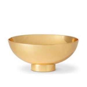 Bol de service en laiton magnifiquement détaillé pour des accents décoratifs et servir de la nourriture dans des intérieurs classiques et modernes - Product Image 4