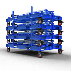 Ausavina Folding One-Stop A-Frame para organizar y transportar losas de piedra en áreas de construcción, fábricas - Product Image 3