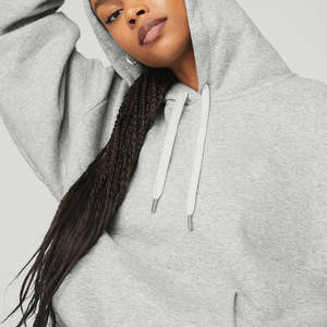 เสื้อฮู้ดสวมหัวธรรมดาสำหรับผู้หญิงเสื้อมีฮู้ดลำลองเสื้อฮู้ดดี้ระบายความร้อนปรับแต่งได้ดีที่สุด - Product Image 1