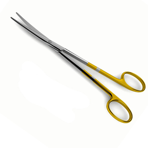 Juego de dispositivos médicos profesionales, tijeras Metzenbaum TC de acero inoxidable, Manual de instrumentos de cirugía médica de súper disección - Product Image 2