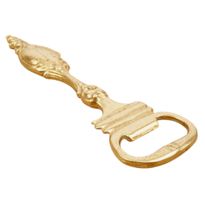 Ouvre-bouteille en or en métal fabriqué à la main en Inde pour restaurant hôtel fête utilisation prix de gros ouvre-bouteille - Product Image 1