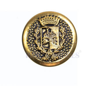 Boutons uniformes en acier avec trous de filetage pour une couture sécurisée Boutons en acier sur mesure pour ensembles de vêtements professionnels - Product Image 3