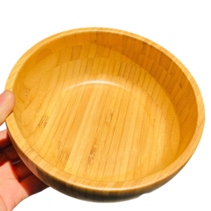 Ensaladera de Mimbre Natural, Mimbre Sólido al por Mayor, Tazones de Mimbre Ecológicos, Servidor Personalizado de Alta Calidad, Arte Popular Vietnamita - Product Image 6