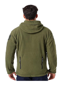 เสื้อแจ็คเก็ตมีฮู้ดผ้าฟลีซสำหรับผู้ชาย - Product Image 3