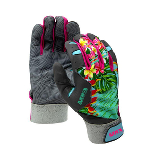 Gants de frappe de softball/baseball officiels de haute qualité en vente Gant de baseball en cuir respirant Protection des mains Conception numérique - Product Image 6