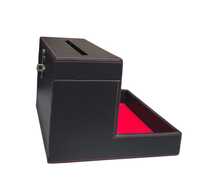 Fournitures pour hôtels et restaurants, boîte à clés en cuir PU de haute qualité, personnalisable, logo personnalisé, toutes les couleurs, pour la maison, le bureau, le commerce