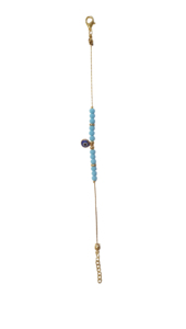 Pulsera Enrollable de Acero Inoxidable con Circonitas y Perlas de Imitación DAFNI BIG PAZAR - Regalo de Moda - Product Image 4