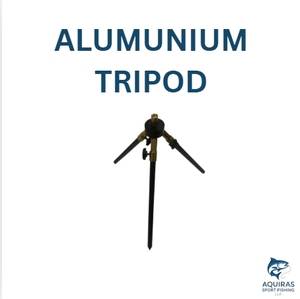 Trépied de pêche en aluminium durable pour poisson-chat, support pliable léger pour tiges de support et outils, utilisation extérieure écologique - Product Image 2