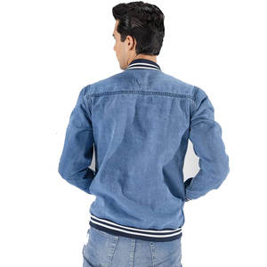 Breathable Custom Denim <b>Jacket</b> For <b>Men</b> New <b>Jacket</b> <b>Men's</b> Autumn And Winter Trend <b>Slim</b> <b>Fit</b> Cotton Man <b>Jackets</b> - Product Image 2