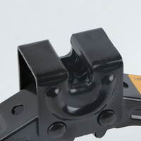 Gato de tijera de acero 2T ligero y rápido, gato de tijera Smile para coche, elevador de emergencia para vehículos, gato manual que ahorra esfuerzo