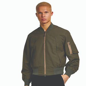 Blouson Bomber Homme Hiver Personnalisé Grande Taille en Polyester Coton Imperméable Respirant à Capuche – Nouveau Modèle Vente en Gros - Product Image 1