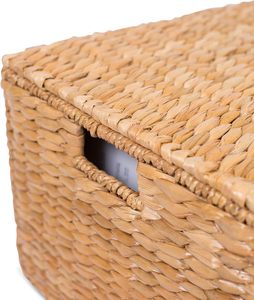<b>Hot</b> Design Rattan Storage Basket Eco Friendly Closet Storage Basket for Living Room Bedroom OEM Packaging in Vietnam - Product Image 4