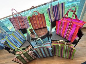 ถุงช้อปปิ้งทำจากโพลีโพรพิลีนรีไซเคิลเป็นมิตรกับสิ่งแวดล้อมขนาดใหญ่ถุงพลาสติกแบบยั่งยืนมีซิปกระเป๋าไนลอนรีไซเคิลสำหรับตลาด - Product Image 6