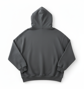 Sudadera con capucha estilo holgado de primavera y otoño para hombre, sudadera de gran tamaño de Color sólido para uso diario, armario informal de gran tamaño - Product Image 3