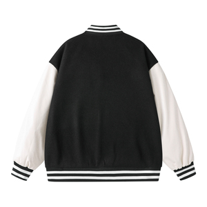 Chaqueta de Piloto Bomber Gruesa de Invierno con Logotipo Personalizado para Hombre, Parte Superior con Cremallera Metálica - Product Image 2