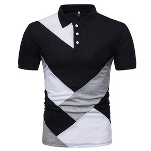 Vente en gros de polos unis à manches courtes avec logo personnalisé vierge 100% polyester de haute qualité - Product Image 5