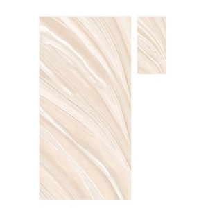 Carreaux de porcelaine émaillés numériques brillants gris platine 600x1200mm classiques modernes pour la décoration de sol des intérieurs d'appartement de villa - Product Image 1