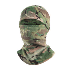 Chapeau d'hiver coupe-vent en gros, chaud, tactique, en polaire, balaclava unisexe, camouflage personnalisé, masque de ski intégral pour homme, cyclisme - Product Image 4