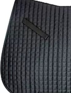 Vente chaude Premium noir anglais tapis de selle confortable coton/Polyester rembourrage en mousse souple accessoire d'équitation Durable - Product Image 3