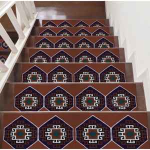 Tapis imprimé vintage, personnalisé, fait main, turc, Step, cadeau moderne, tapis Step - Product Image 2
