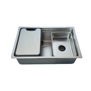 Leimanxi Grand évier simple en acier inoxydable SUS304 304 évier de cuisine en acier inoxydable 6845 7545/8146/1.0/1.3mm - Product Image 2