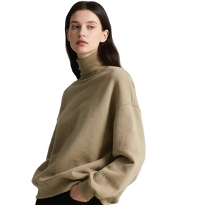 Sudaderas de Mujer de Alta Calidad OEM, Ropa Casual de Algodón, Sudaderas Holgadas de Invierno - Product Image 1