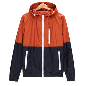 Vêtements de sport Nouveau design Pull personnalisé Imperméable en polyester Fabriqué en veste coupe-vent Vente en gros Veste coupe-vent pas chère - Product Image 5