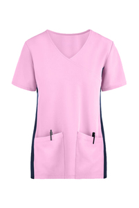 Robe en coton plus épaisse unisexe pour le personnel de l'hôpital, uniforme blanc d'infirmière de médecin, blouse de gommage médical - Product Image 6