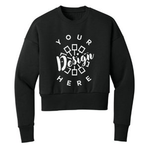 เสื้อสเวตเชิ้ตผู้หญิงสีดำพิมพ์โลโก้ตามสั่ง ขายดี ใส่สบาย อบอุ่นสำหรับฤดูหนาว สไตล์ไฮสตรีท เป็นมิตรกับสิ่งแวดล้อม เสื้อสเวตเชิ้ตผู้หญิงสำหรับใส่เป็นเสื้อนอก - Product Image 1