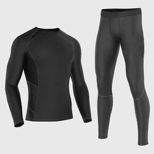 Vêtements d'entraînement Combinaison de compression de haute qualité pour hommes Combinaison de compression de protection solaire pour hommes - Product Image 1