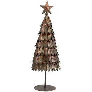Albero stella di natale per <span class=keywords><strong>la</strong></span> decorazione della casa 2025 In molti nuovi colori stelle. Stella dorata splendente dell'albero per le decorazioni della festa di natale - Product Image 4