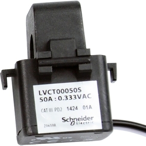 Trasformatore di bassa tensione SCHNEIDER ELECTRIC LVCT00050S 50 A-0.333 V con uscita a nucleo diviso CT 10 mm x 11 mm - Product Image 1