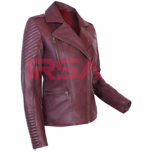 Chaqueta de Motociclista Unisex Estilo Café Racer, Cuero Genuino, Impresión Serigráfica, Lujo Exótico, Impermeable, Fabricante OEM/ODM - Product Image 6