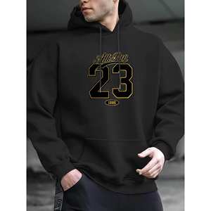 Jersey de ocio de Otoño/Invierno para hombre, prendas de punto y sudaderas estándar de un color fabricadas en China - Product Image 1