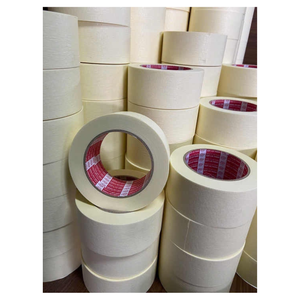 Venta al por mayor rollo de cinta adhesiva de papel con fuerte tachuela para pintar embellecedor de pared automotriz uso OEM SUMINISTRO DE FÁBRICA DE Vietnam - Product Image 6