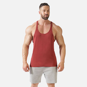 Débardeur sans manches sur mesure de qualité supérieure pour hommes vêtements de fitness tricotés pour la salle de sport haut respirant pour les muscles chaud - Product Image 1