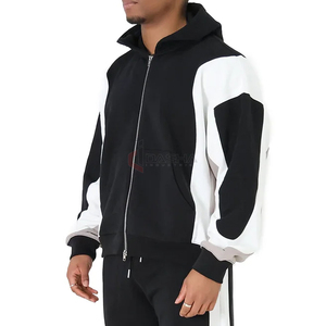 Vente en gros de sweats à capuche surdimensionnés unisexes en molleton 100% coton 420GSM avec impression personnalisée sweats à capuche pour hommes - Product Image 3