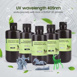 ELEGOO <b>3D</b> <b>Printer</b> Accessories 1KG & 2KG of Plant-Based Photopolymer <b>Resin</b> Colorful Inks for Creative Designs - Product Image 6